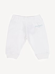 Balmain Baby Logo White Joggers - Image 1 of 1