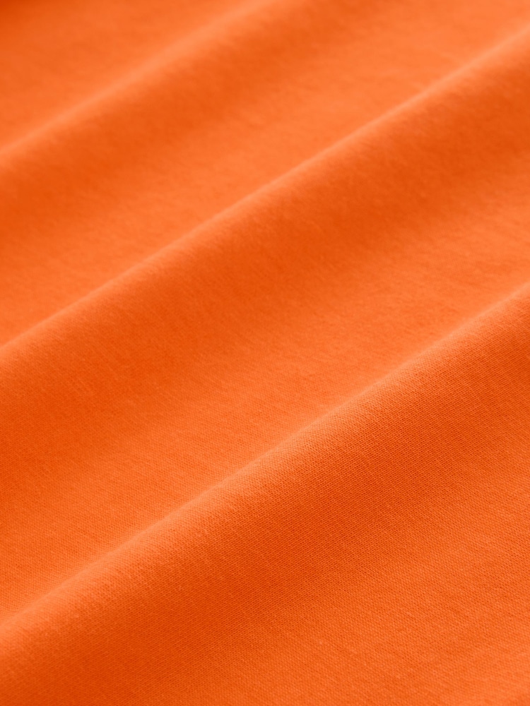 Balmain Orange Logo Short Sleeve T-Shirt - Image 6 of 6