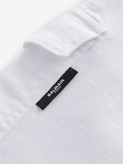 Balmain Denim White Skirt With Metail Button Detail - Image 6 of 6