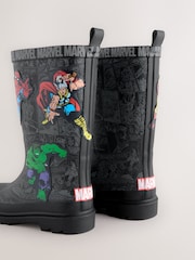 Negro - Marvel Comic Print Wellies - Imagen 3 de 5