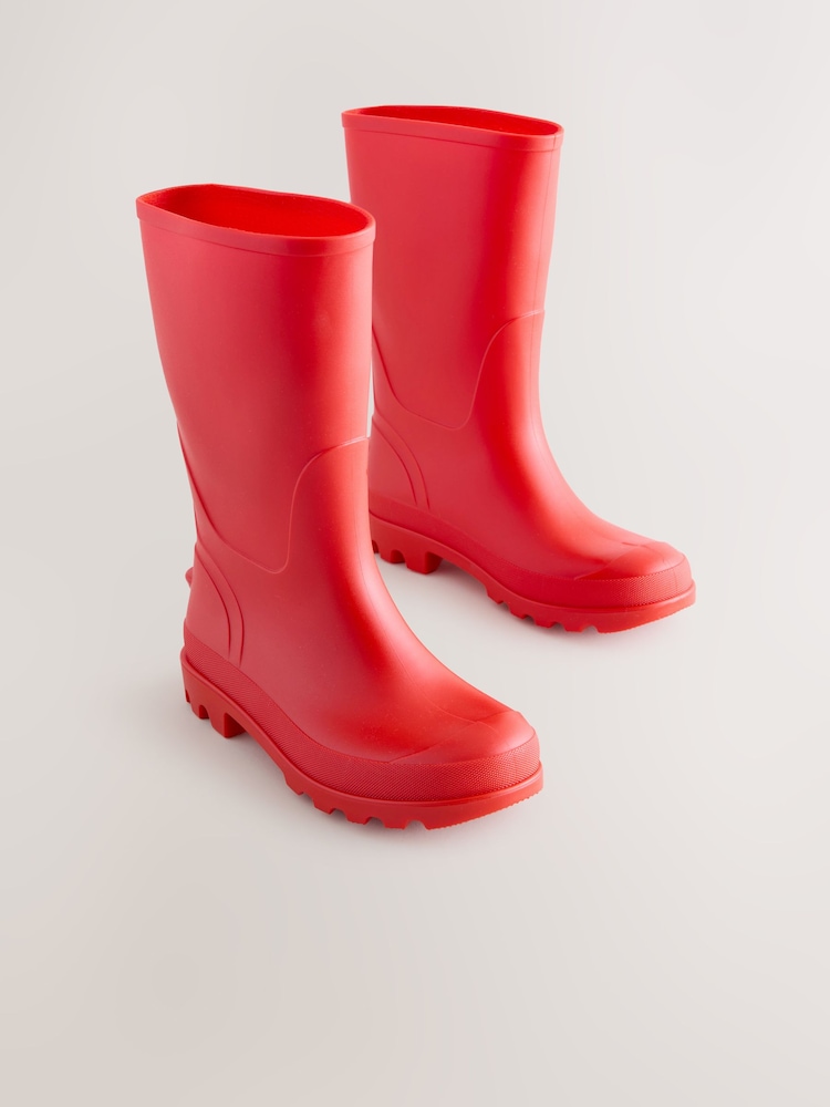 Red Classic Wellies - Image 1 of 4