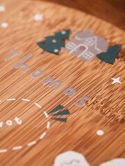 Personalised Gingerbread Christmas Bamboo Platter by My 1st Years - Image 2 of 4