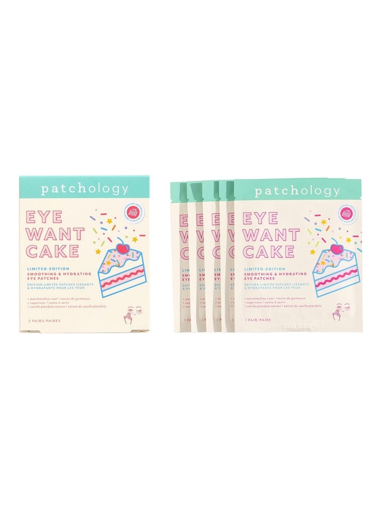 Patchology Eye Want Cake Limited Edition Smoothing Hydrating Eye Patches 5 Pack - Image 5 of 5