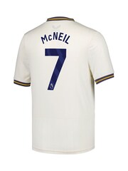 Castore White Everton Third Shirt 2024-25 Kids McNeil 7 - Image 3 of 3