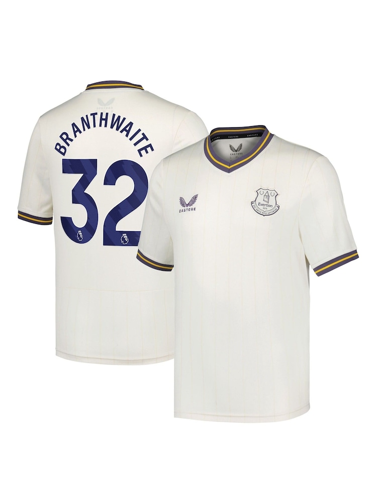Castore White Kids Everton Third Shirt 2024-25 - Image 1 of 3
