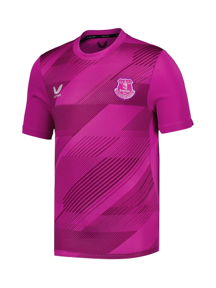 Castore Purple Kids Everton Third Goalkeeper Shirt 2024-25 Pickford 1 - Image 2 of 3