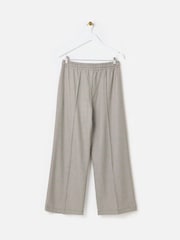 Oliver Bonas Green Checked Drawstring Wide Leg Trousers - Image 4 of 7