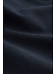 Navy Tailored Wide Leg Trousers with Wool - Image 8 of 8