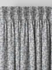 Marine Blue Venire Made to Measure Curtains - Image 5 of 9