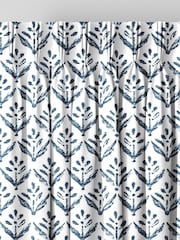 Midnight Blue Res Made to Measure Curtains - Image 5 of 9
