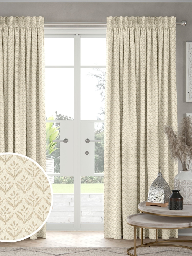 Sand Yellow Res Made to Measure Curtains - Image 1 of 9