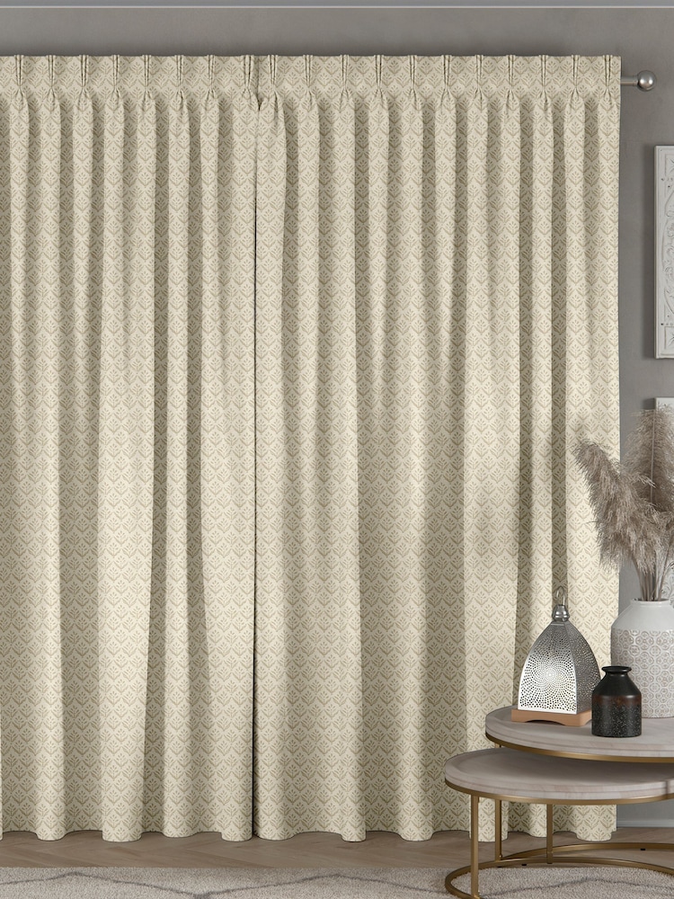 Sand Yellow Res Made to Measure Curtains - Image 2 of 9