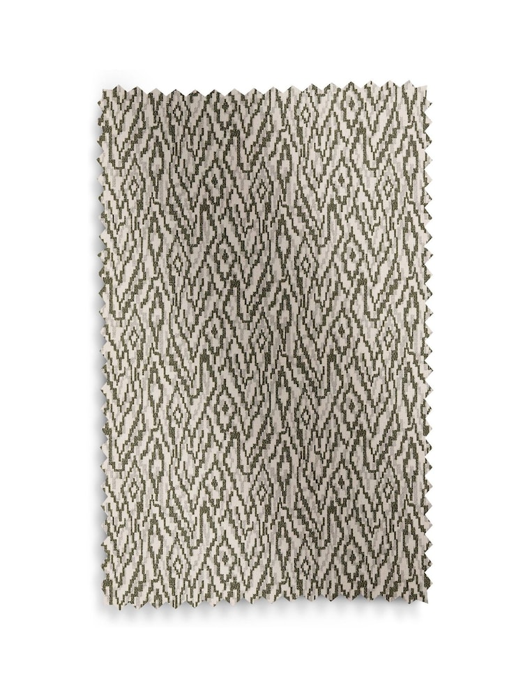 Spruce Green Paras Made to Measure Curtains - Image 9 of 9