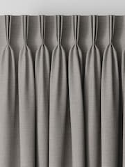 Smoke Grey Nikki Made to Measure Curtains - Image 6 of 10