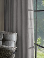 Silver Grey Nikki Made to Measure Curtains - Image 5 of 10