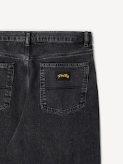 Stan Ray Black Tapered Fit Washed Taper 5 Loose Jeans - Image 6 of 7
