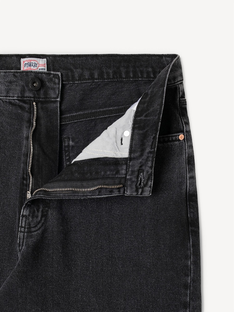 Stan Ray Black Tapered Fit Washed Taper 5 Loose Jeans - Image 7 of 7 Stan Ray Black Tapered Fit Washed Taper 5 Loose Jeans - Image 7 of 7