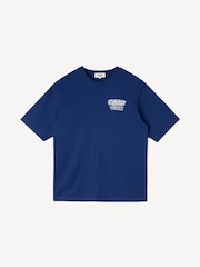 Stan Ray Blue Long Haul Graphic T-Shirt - Image 7 of 9