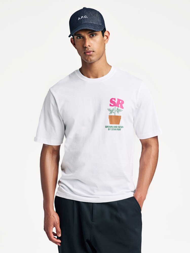 Stan Ray White Dirt Graphic T-Shirt - Image 2 of 8 Stan Ray White Dirt Graphic T-Shirt - Image 2 of 8