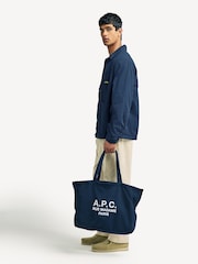 Stan Ray Blue Coverall Button Chore Jacket - Image 3 of 7