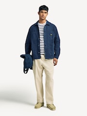 Stan Ray Blue Coverall Button Chore Jacket - Image 4 of 7