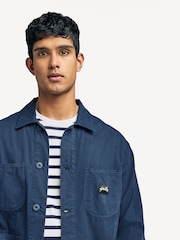 Stan Ray Blue Coverall Button Chore Jacket - Image 5 of 7