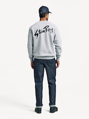 Stan Ray Grey OG Logo Crewneck Sweatshirt - Image 2 of 11