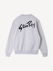 Stan Ray Grey OG Logo Crewneck Sweatshirt - Image 8 of 11