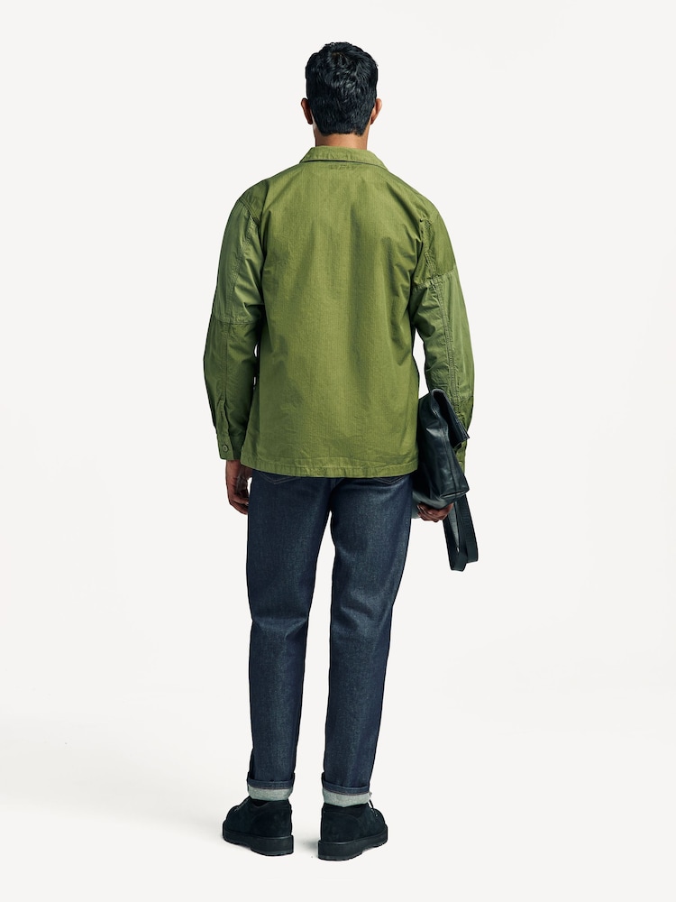Stan Ray Green Boxy Fit CPO Military Shirt - Image 2 of 8 Stan Ray Green Boxy Fit CPO Military Shirt - Image 2 of 8
