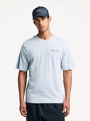 Stan Ray Blue OG Logo Cotton T-Shirt - Image 2 of 8