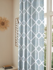 Seafoam Grey Earle Made to Measure Curtains - Image 5 of 10