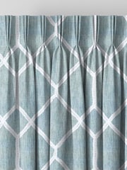 Seafoam Grey Earle Made to Measure Curtains - Image 6 of 10