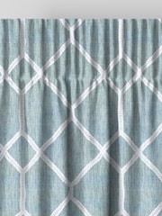 Seafoam Grey Earle Made to Measure Curtains - Image 7 of 10