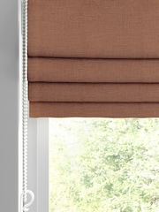 Rust Orange Nikki Made to Measure Roman Blind - Image 2 of 6