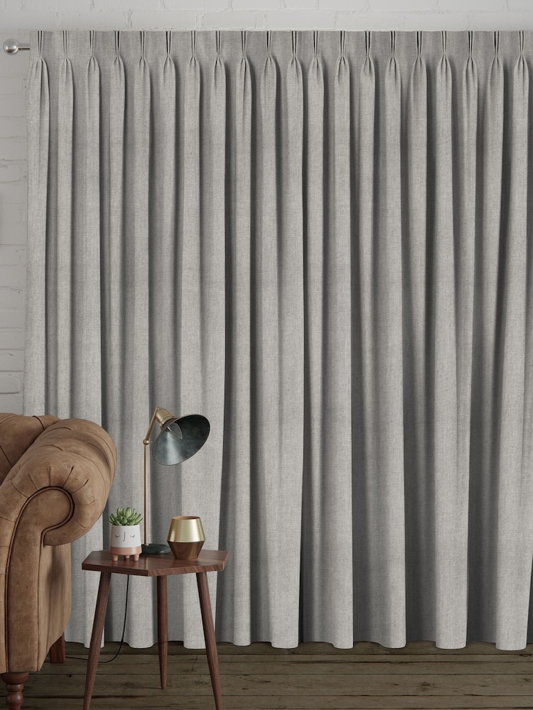 Silver Grey Tela Made to Measure Curtains - Image 2 of 10