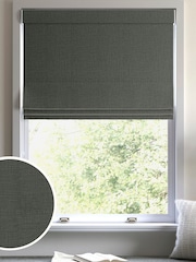 Slate Grey Nikki Made to Measure Roman Blind - Image 1 of 6