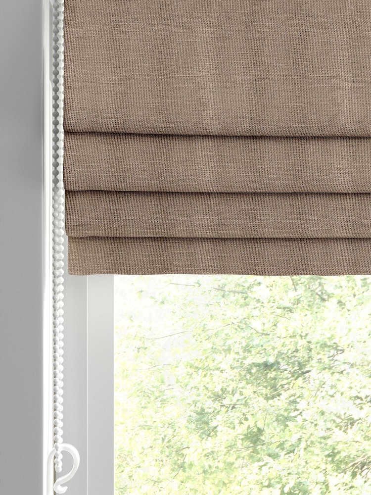 Otter Natural Nikki Made to Measure Roman Blind - Image 2 of 6