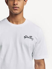 Stan Ray Natural OG Logo Cotton T-Shirt - Image 6 of 9