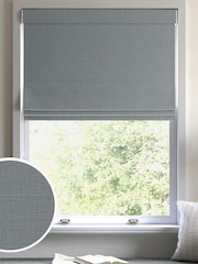 Aqua Blue Nikki Made to Measure Roman Blind - Image 1 of 6