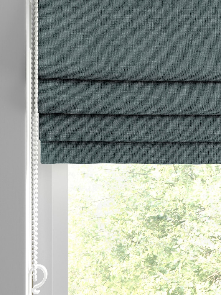 Emerald Green Nikki Made to Measure Roman Blind - Image 2 of 6
