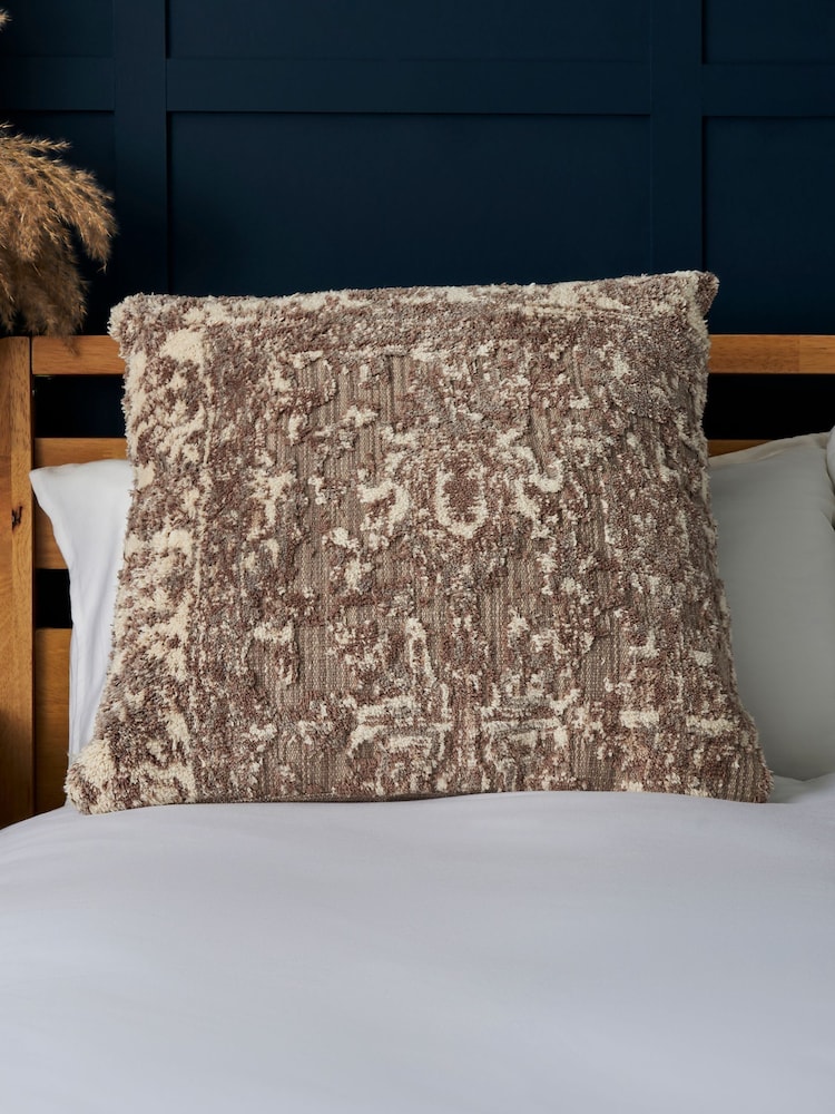 BHS Blue Tapis Cotton Cushion - Image 1 of 4