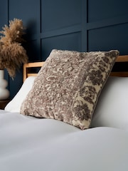 BHS Blue Tapis Cotton Cushion - Image 3 of 4