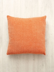 BHS Teracotta Chenille Cushion - Image 3 of 4