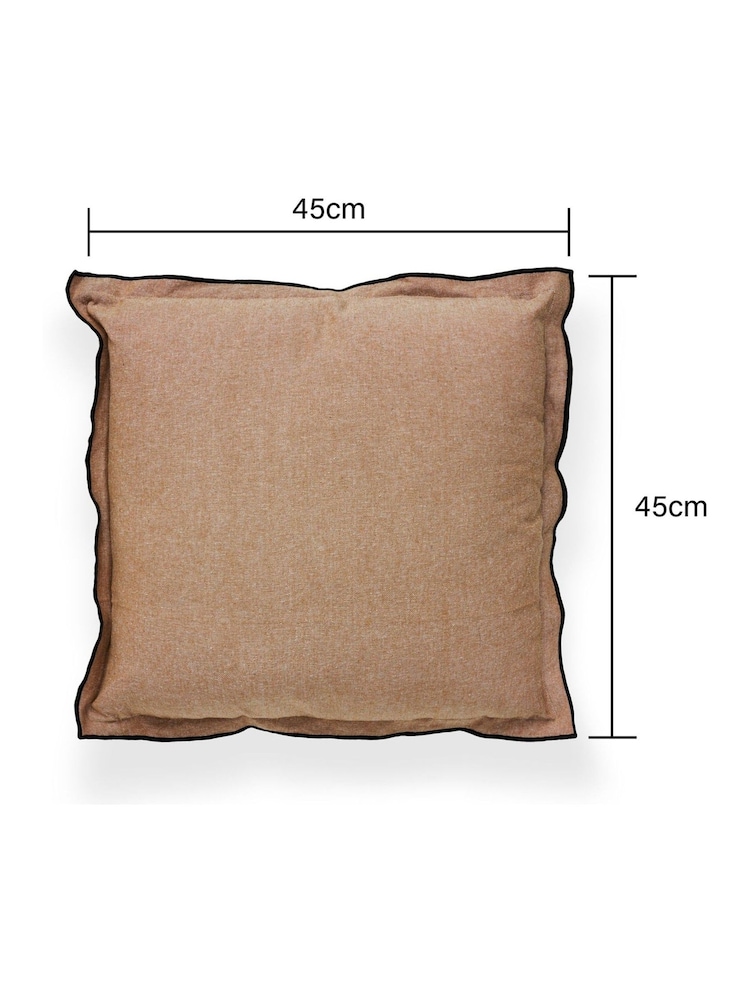 BHS Natural Pierre Cushion - Image 4 of 4