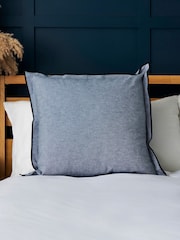 BHS Blue Pierre Cushion - Image 1 of 4