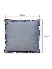BHS Blue Pierre Cushion - Image 4 of 4