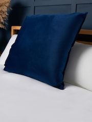 BHS Navy Velour Cushion - Image 1 of 4