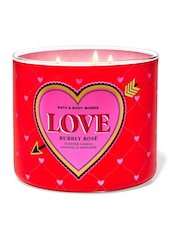 Bath & Body Works Bubbly Rose 3-Wick Candle 14.5 oz / 411 g - Image 1 of 1