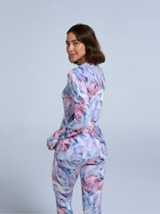 Animal Pink Womens Piste Printed Thermal Top - Image 4 of 4