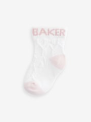 Baker by Ted Baker 5 Pack Branded Socks - Image 2 of 5